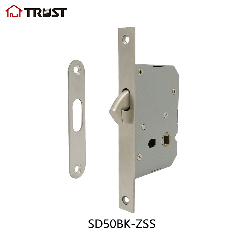TRUST SD50BK-ZSS bathroom sliding door lock Bathroom Sliding Door Lock